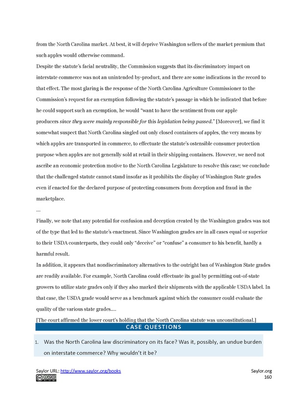 Business Law and the Legal Environment - Page 160